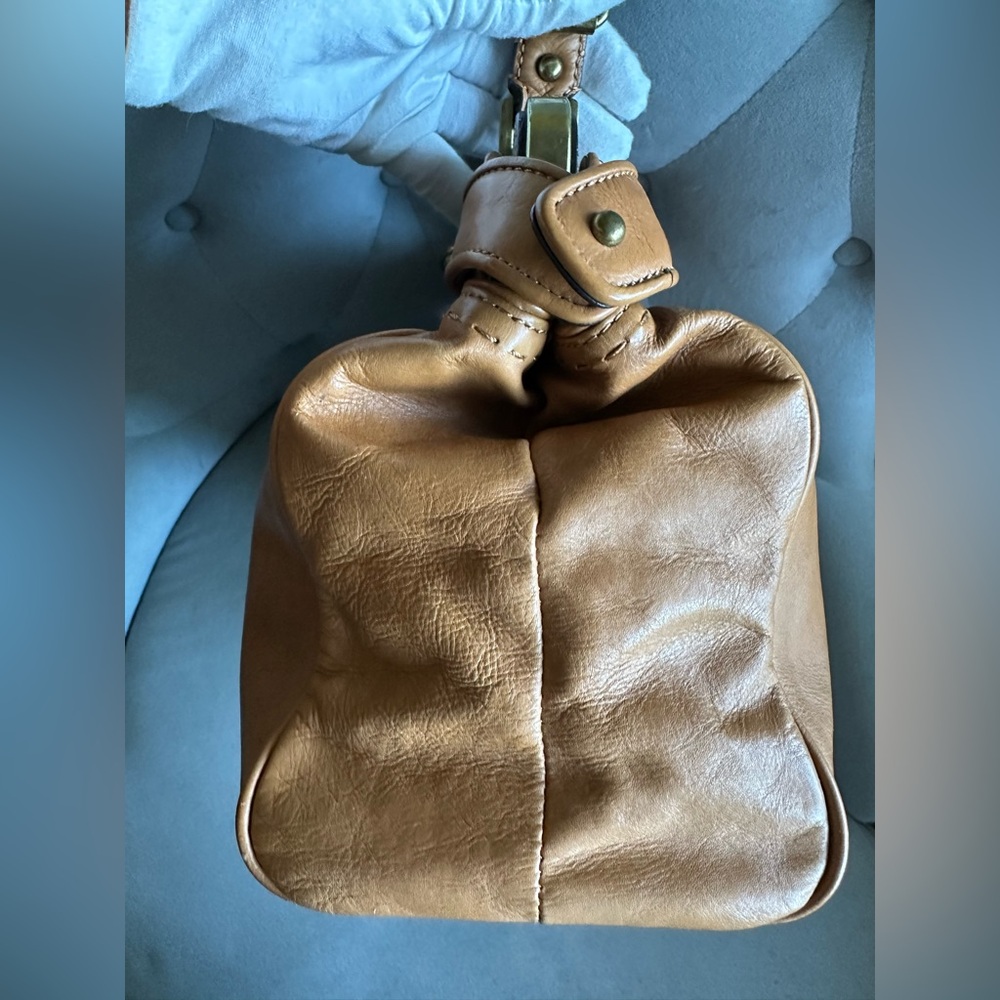 Talbots Tan Leather Shoulder Bag - Picture 10 of 15